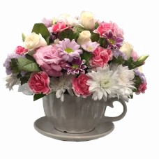 Floral Tea Cup